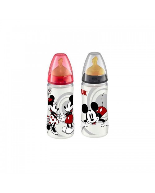 BIBERON PP LATEX NUK FIRST CHOICE 300 ML DISNEY MICKEY 0-6 M