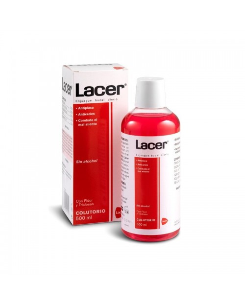 lacer colutorio sin alcohol 500 ml