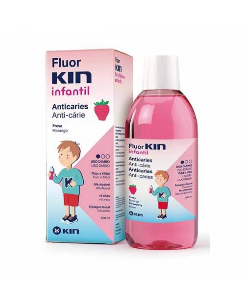 Fluor Kin Enjuague Infantil 500ml