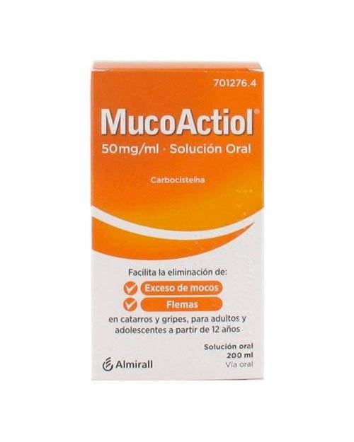 MUCOACTIOL 50 MG/ML SOLUCIÓN ORAL