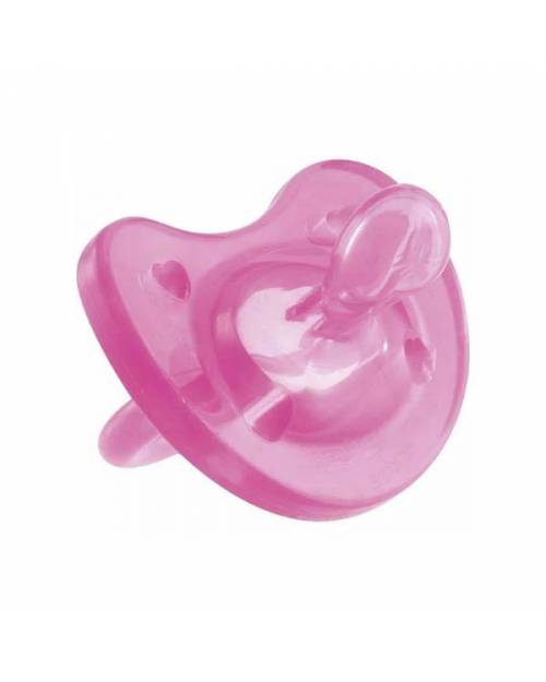 Chicco® Physio Soft chupete anatómico tratamiento 4M+ rosa