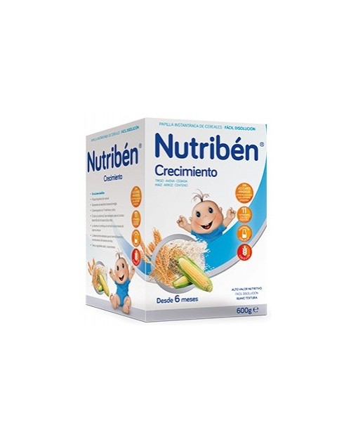 Nutriben Crecimiento Cereales 600 g