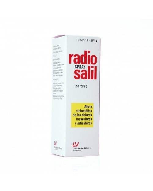 RADIO SALIL SPRAY SOLUCION PARA PULVERIZACION CUTANEA