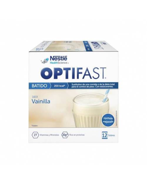 Optifast Batido Vainilla 12 Unidades