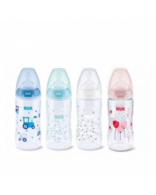 Nuk Biberón FC+ Control De Temperatura PP 0-6 M Silicona 300ml