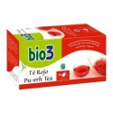 bio 3 te rojo ecologico 25 bolsitas