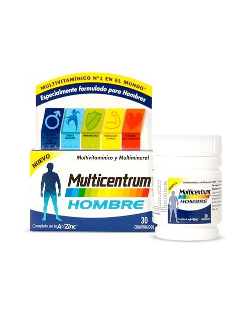 multicentrum hombre 30 comprimidos