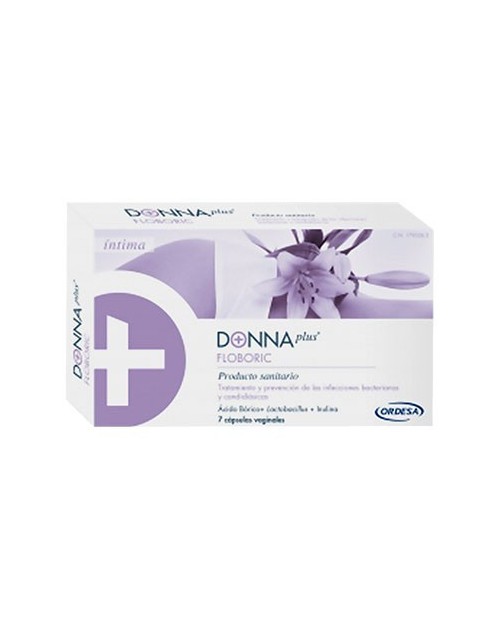 Donna Plus Floboric Vaginal 7 Cápsulas