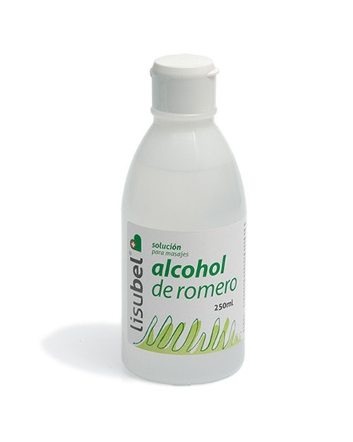 alcohol de romero lisubel 250 cc.