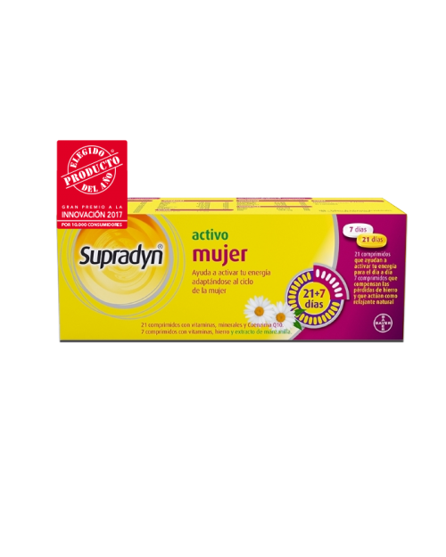 Supradyn Mujer Activo 21+7 Comprimidos