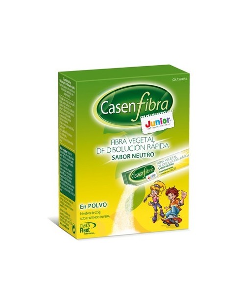 casenfibra junior polvo 14 sticks 2,5 gr