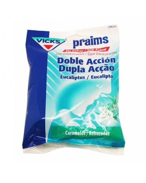 Caramelos Praims Vapomentol s/a 72g