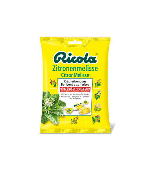 ricola caramelos limon-melisa bolsa 70 g