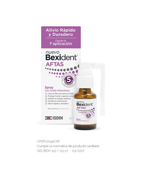 Isdin Bexident Aftas Spray 15ml