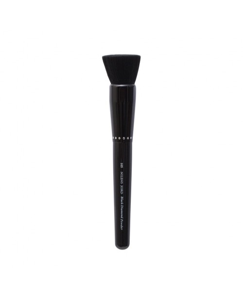 Nilens Jord Black Diamond  Flat Cut Powder &amp; Foundation Brush