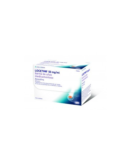 LOCETAR 50 MG/ML BARNIZ DE UÑAS MEDICAMENTOSO