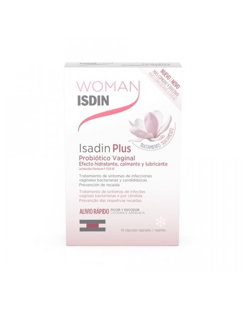 Isdin Woman Isidin Plus 10 Cápsulas Vaginales