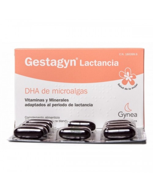 Gestagyn Lactancia Dha 30caps