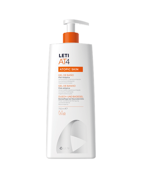 Leti AT4 Gel de Baño Dermograso 750 ml