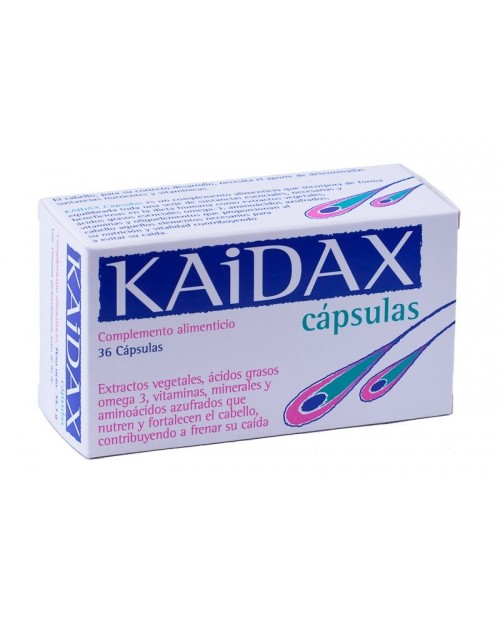 kaidax anticaida 36 capsulas