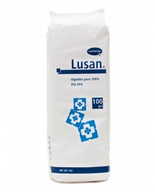 algodon lusan zig-zag  100 gr.