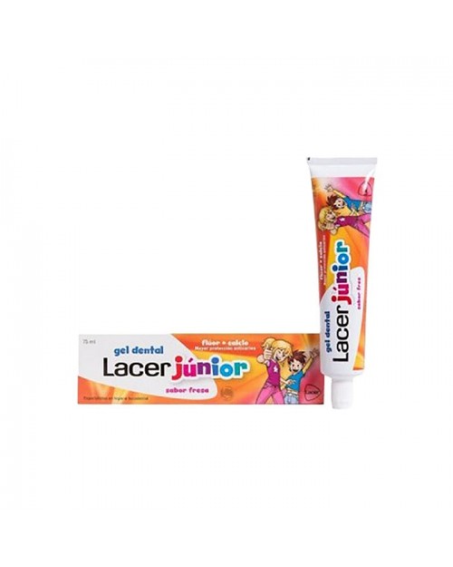 Lacer Infantil Gel Dental Fresa 75ml