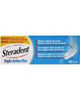 Steradent Triple Acción Plus 60 Tabletas