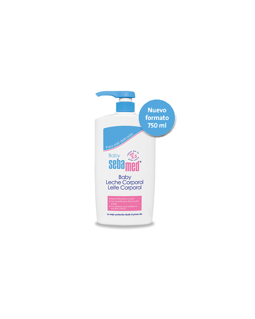 sebamed baby leche corporal 750 ml.