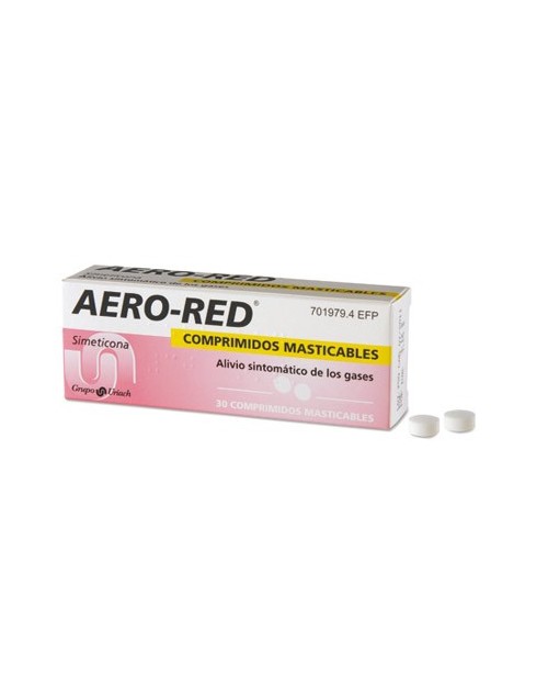 AERO RED 40 mg COMPRIMIDOS MASTICABLES