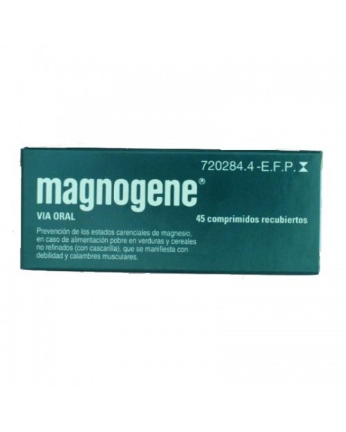 MAGNOGENE 53 mg COMPRIMIDOS RECUBIERTOS