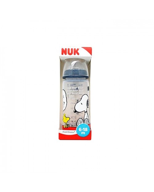 Nuk biberón Fc+ Snoopy silicona 2l 300ml