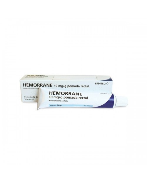 HEMORRANE 10 mg/g POMADA RECTAL