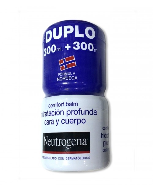 neutrogena comfort balm hidratacion profunda car 300 ml + 300 ml