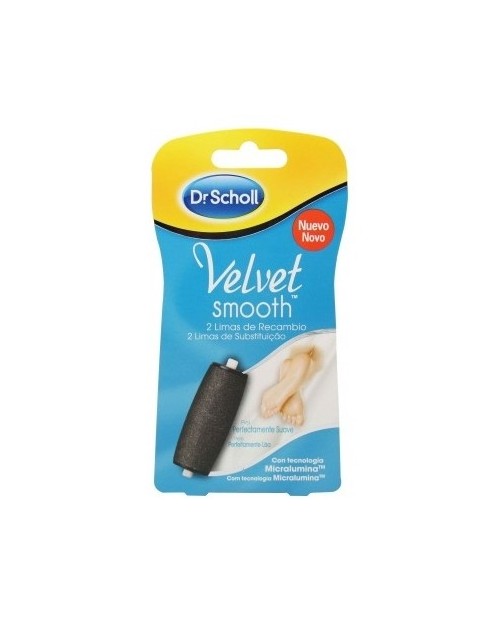 DR SCHOLL LIMA ELECTRONICA RECAMBI VELVET SMOOTH    2 RECAMBIOS