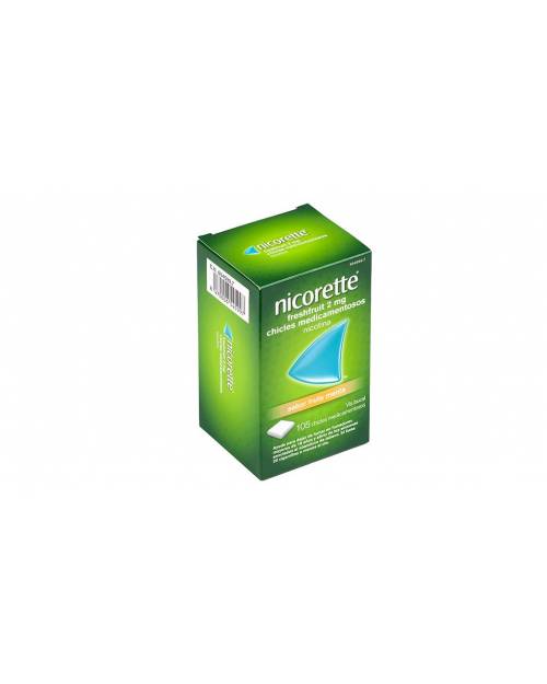 NICORETTE FRESHFRUIT 2 mg CHICLES MEDICAMENTOSOS