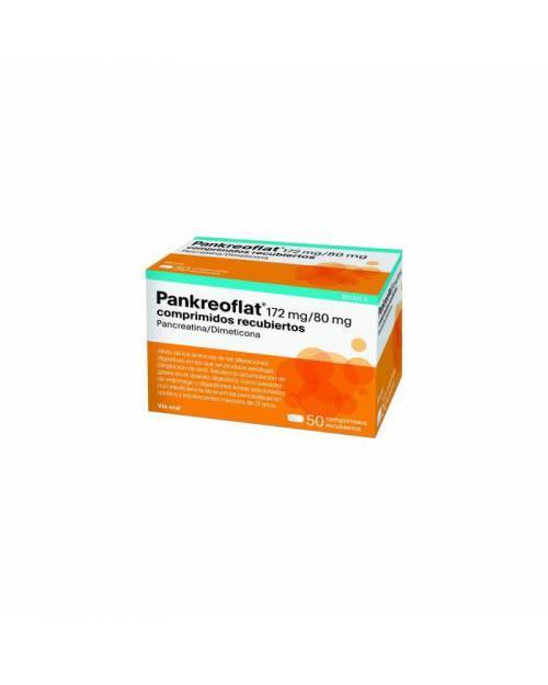 PANKREOFLAT 172 MG/80 MG COMPRIMIDOS RECUBIERTOS