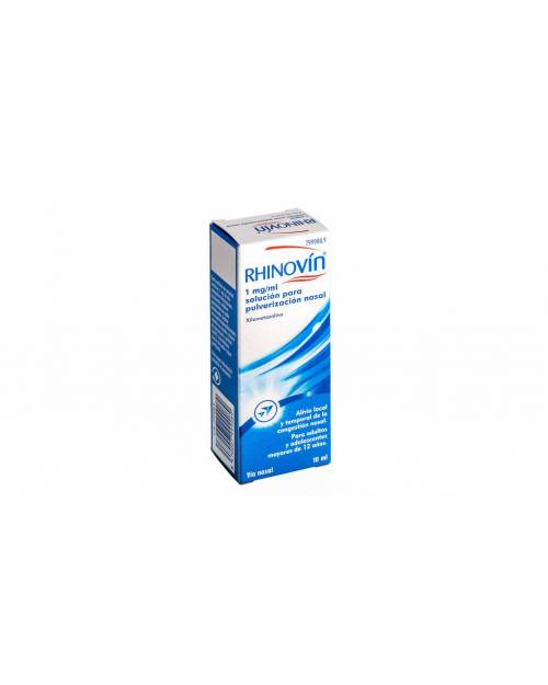 RHINOVÍN 1 MG/ML SOLUCIÓN PARA PULVERIZACIÓN NASAL