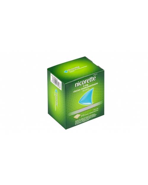 NICORETTE 2 mg CHICLES MEDICAMENTOSOS