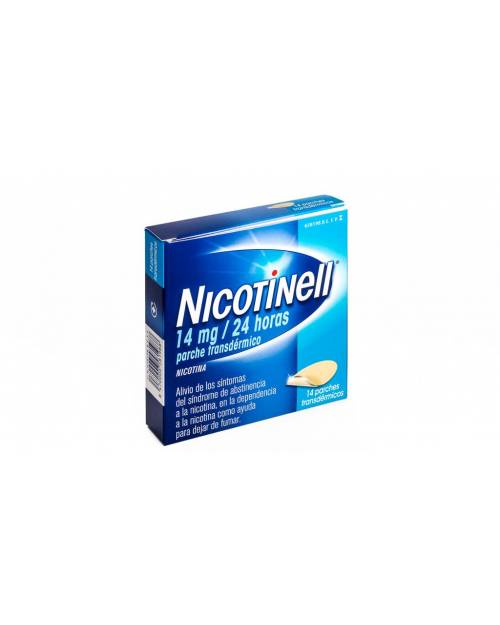 NICOTINELL 14 MG/24 HORAS PARCHE TRANSDERMICO