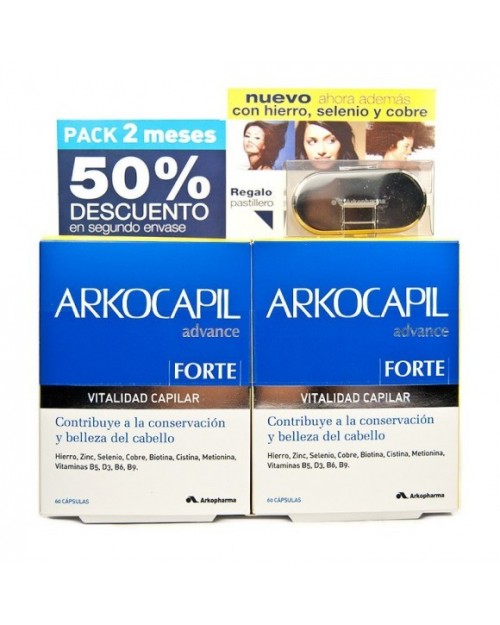 ARKOCAPIL ADVANCE FORTE 60 CAPS + 60 CAPS.