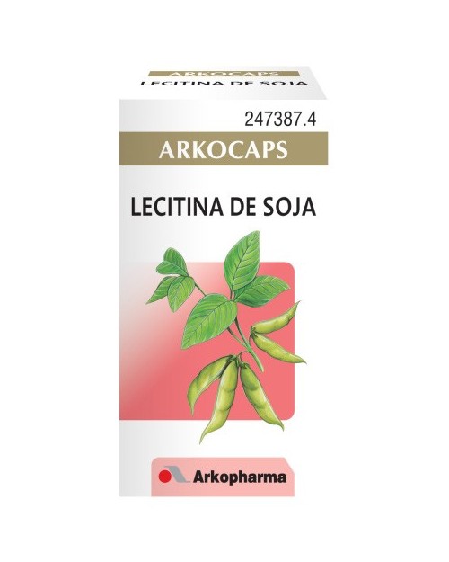 arkocapsulas lecitina de soja 50 capsula