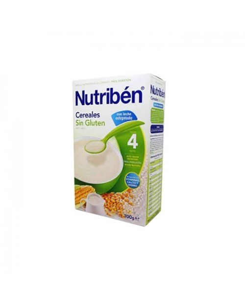 Nutribén® cereales sin gluten con leche Adaptada 300g