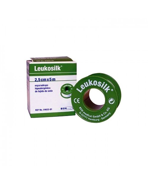 Leukosilk esparadrapo hipoalérgico 1u