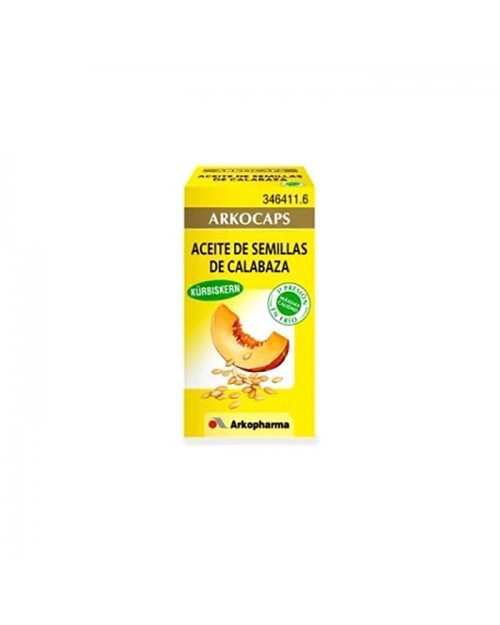 Arkocaps aceite de semillas de calabaza 50cáps