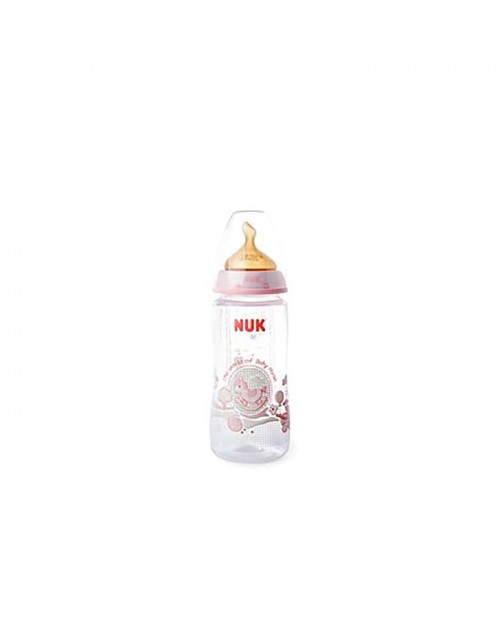 Nuk® biberón First Choice tetina látex orificio M talla 1 300ml 1ud