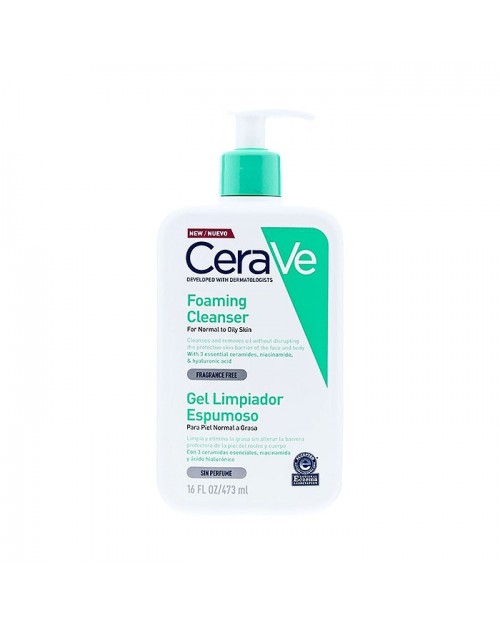 CeraVe Gel Limpiador en Espuma 473ml