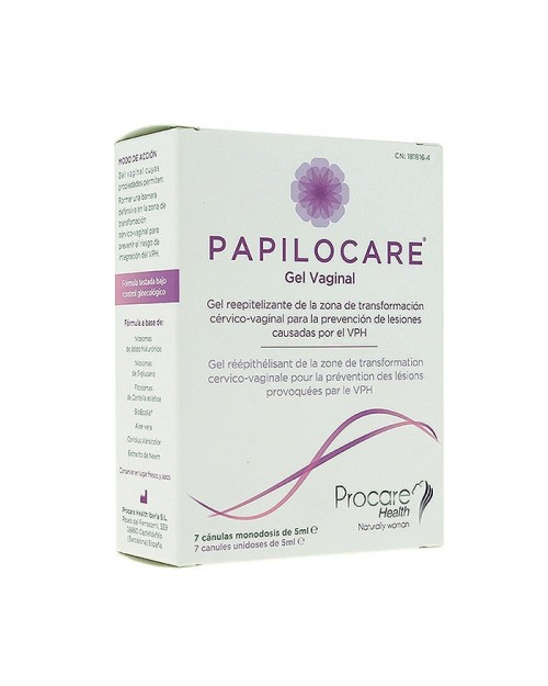 Procare Health Papilocare Gel Vaginal 7x5ml