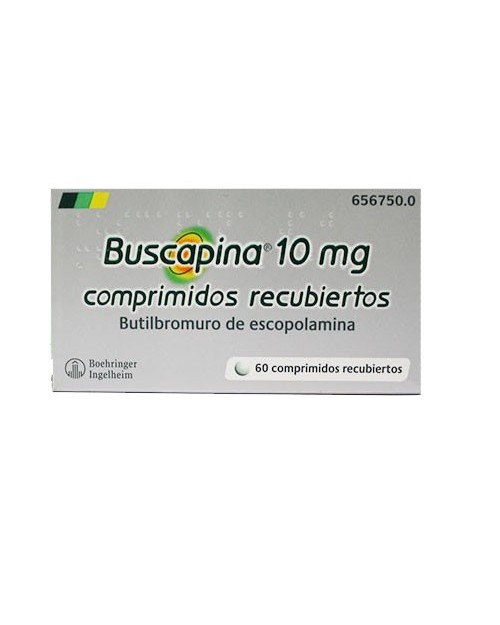 BUSCAPINA (10 MG 6 SUPOSITORIOS )