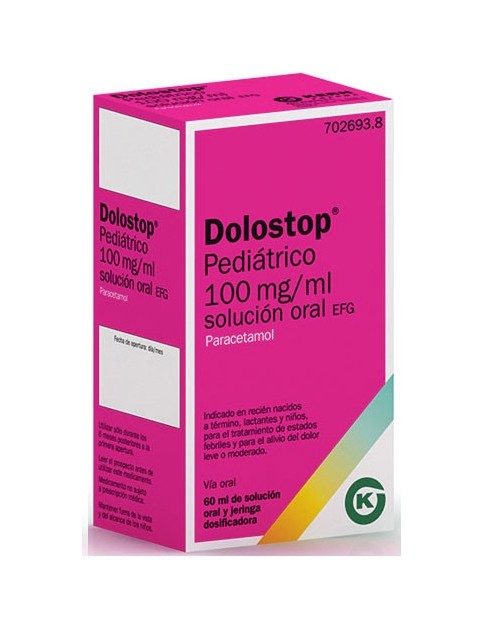 DOLOSTOP PEDIATRICO (100 MG/ML SOLUCION ORAL 30 ML )