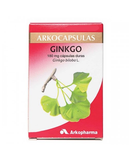 ARKOCAPSULAS GINKGO (180 MG 50 CAPSULAS )